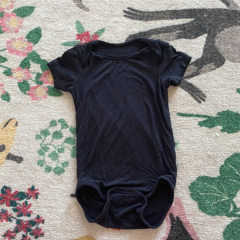 black kyte baby onsie